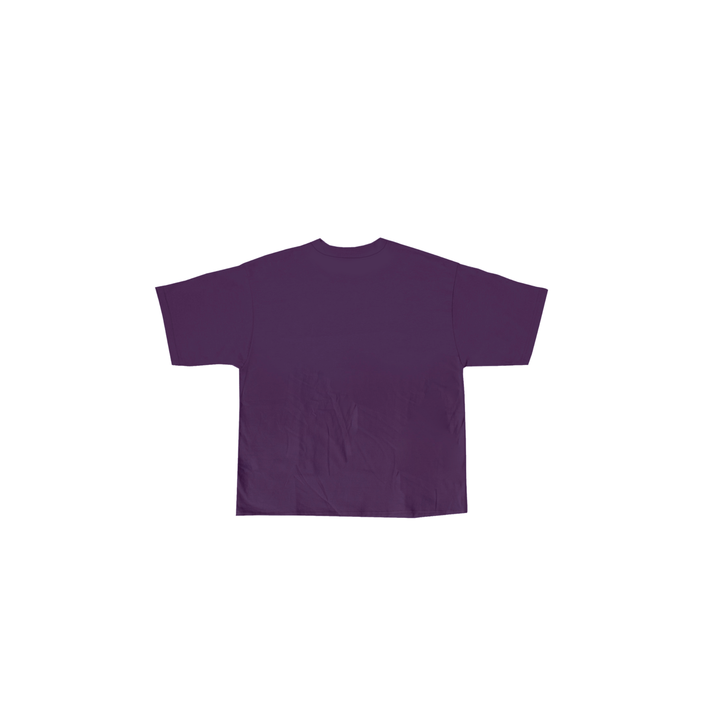 Oval Give God Praise Purple T-Shirt