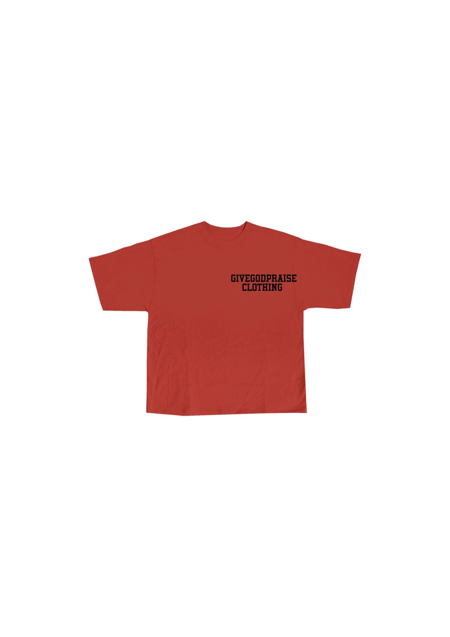 Give God Praise Club Red T - Shirt - GiveGodPraiseClothing