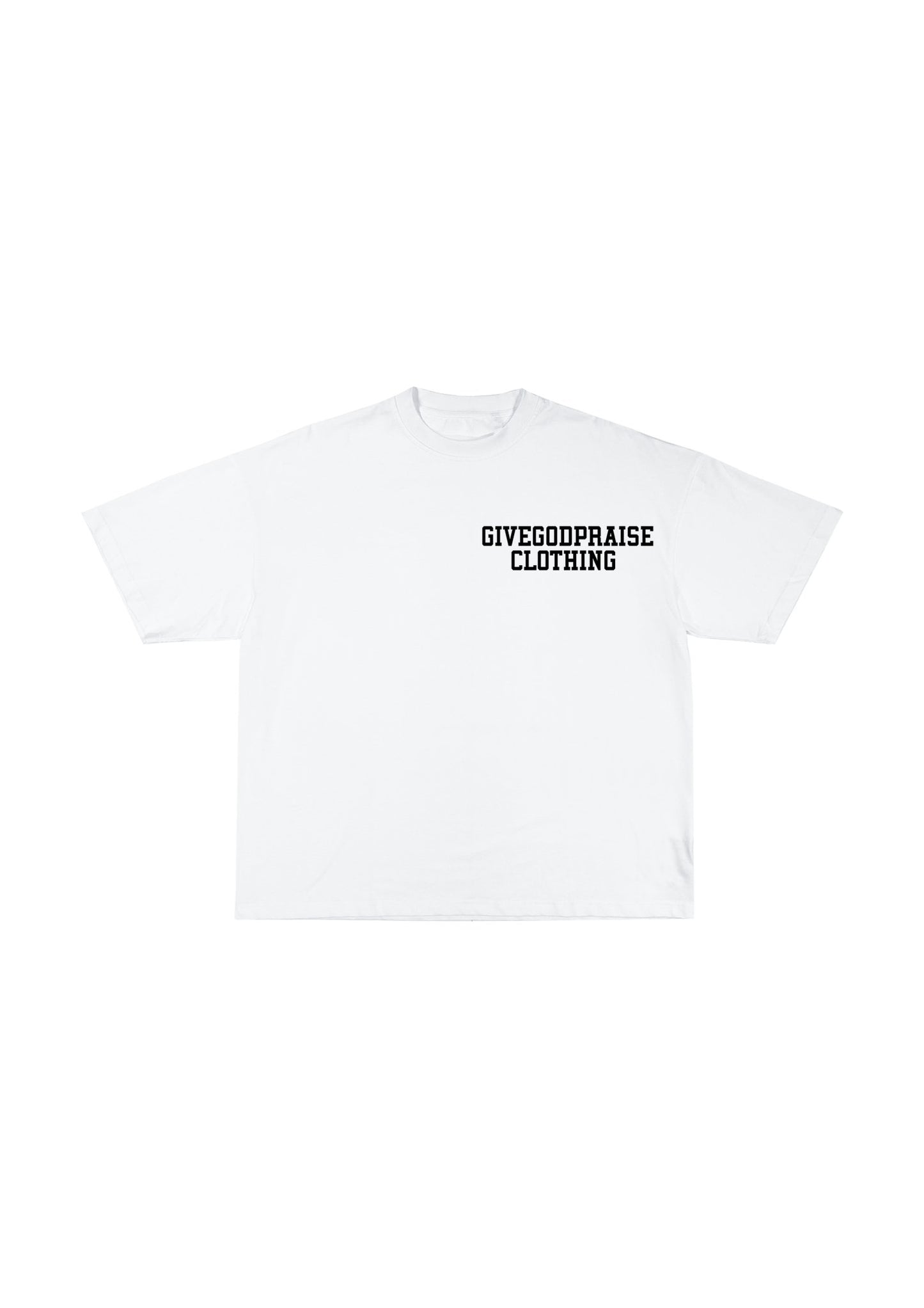 Give God Praise Club White T - Shirt - GiveGodPraiseClothing